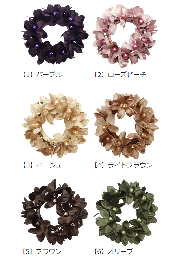 あ～ちゃんページです。お花のヘアゴム5点お取り置き 他 - ヘアゴム